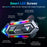 Y20MAX IPX6 Waterproof RGB Lighting Motorcycle Helmet Bluetooth-compatible Intercom Headset with Hard Mic - 4