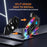 Y20MAX IPX6 Waterproof RGB Lighting Motorcycle Helmet Bluetooth-compatible Intercom Headset with Hard Mic - 7
