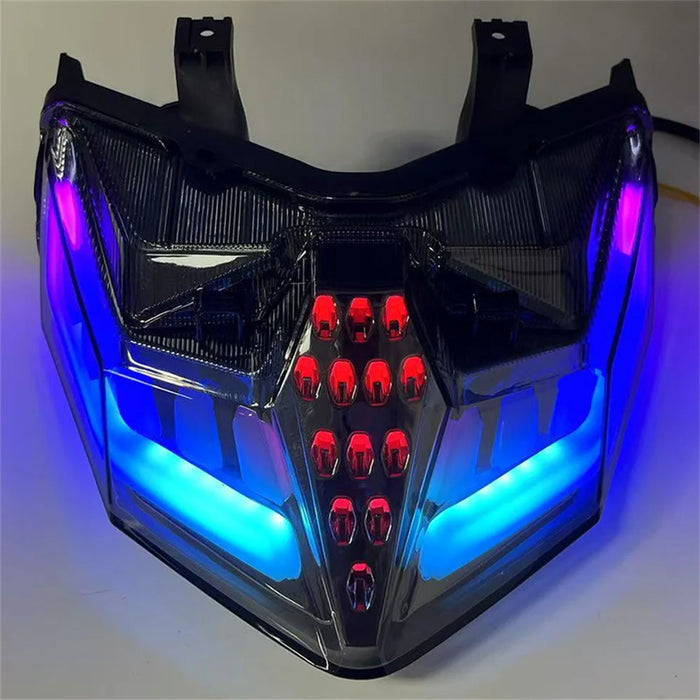 APP Control RGB Motorcycle Tail Light for CLICK 125  /  150  /  V1  /  V2  /  V3  /  125i Dynamic Sequential Turn Signal Brake Lamp - 3