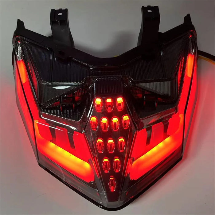 APP Control RGB Motorcycle Tail Light for CLICK 125  /  150  /  V1  /  V2  /  V3  /  125i Dynamic Sequential Turn Signal Brake Lamp - 4