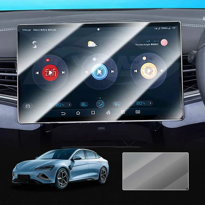 For BYD 2021-2025 10.1 Inch Navigation Screen Film Anti Scratch HD Clear Tempered Glass Screen Protector - 5