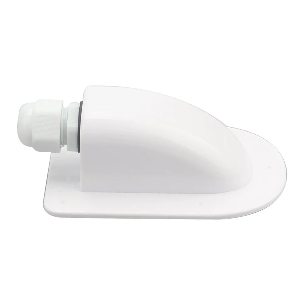 A6097 White Solar Single Cable Entry Gland Box Waterproof ABS Solar Entry Housing for RVs - 3