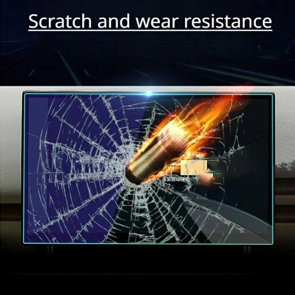 For MG ES5 2025 10.25 Inch Navigation Screen Film Anti Scratch HD Clear Tempered Glass Screen Protector - 7