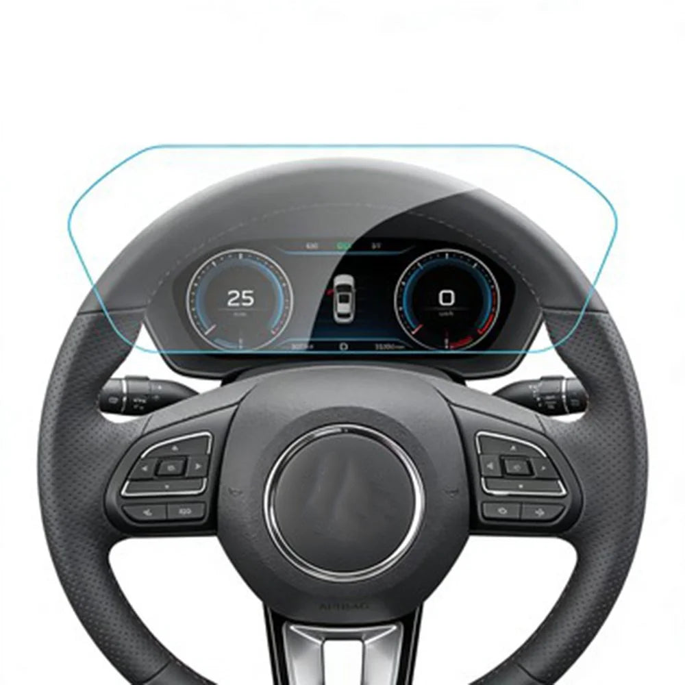 For Tayron 2019-2021 9.2 Inch Dashboard Screen Protector Anti-Fingerprint HD Clear Tempered Glass Film - 1