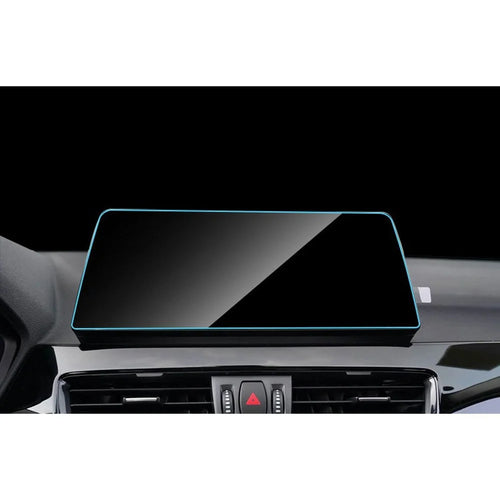 For X1 2017-2018 8.8 Inch Navigation Screen Film Anti Scratch HD Clear Tempered Glass Screen Protector - 1