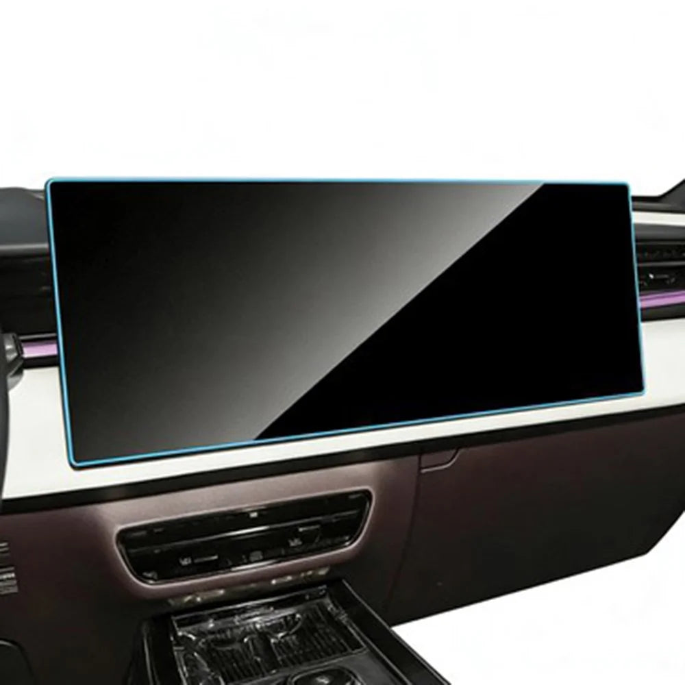For Golf 2025 12.9 Inch Navigation Screen Film Anti Scratch HD Clear Tempered Glass Screen Protector - 1
