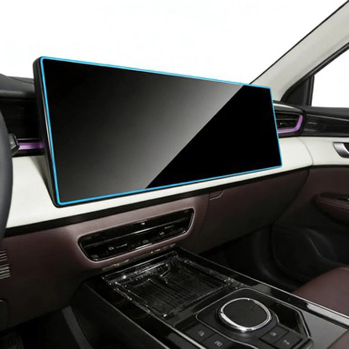 For Golf 2025 12.9 Inch Navigation Screen Film Anti Scratch HD Clear Tempered Glass Screen Protector - 2