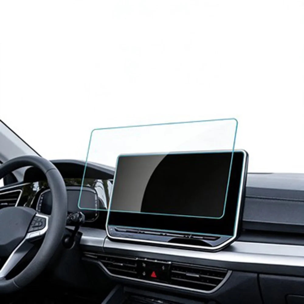 For Golf 2021-2024 8.25 Inch Navigation Screen Film Anti Scratch HD Clear Tempered Glass Screen Protector - 3
