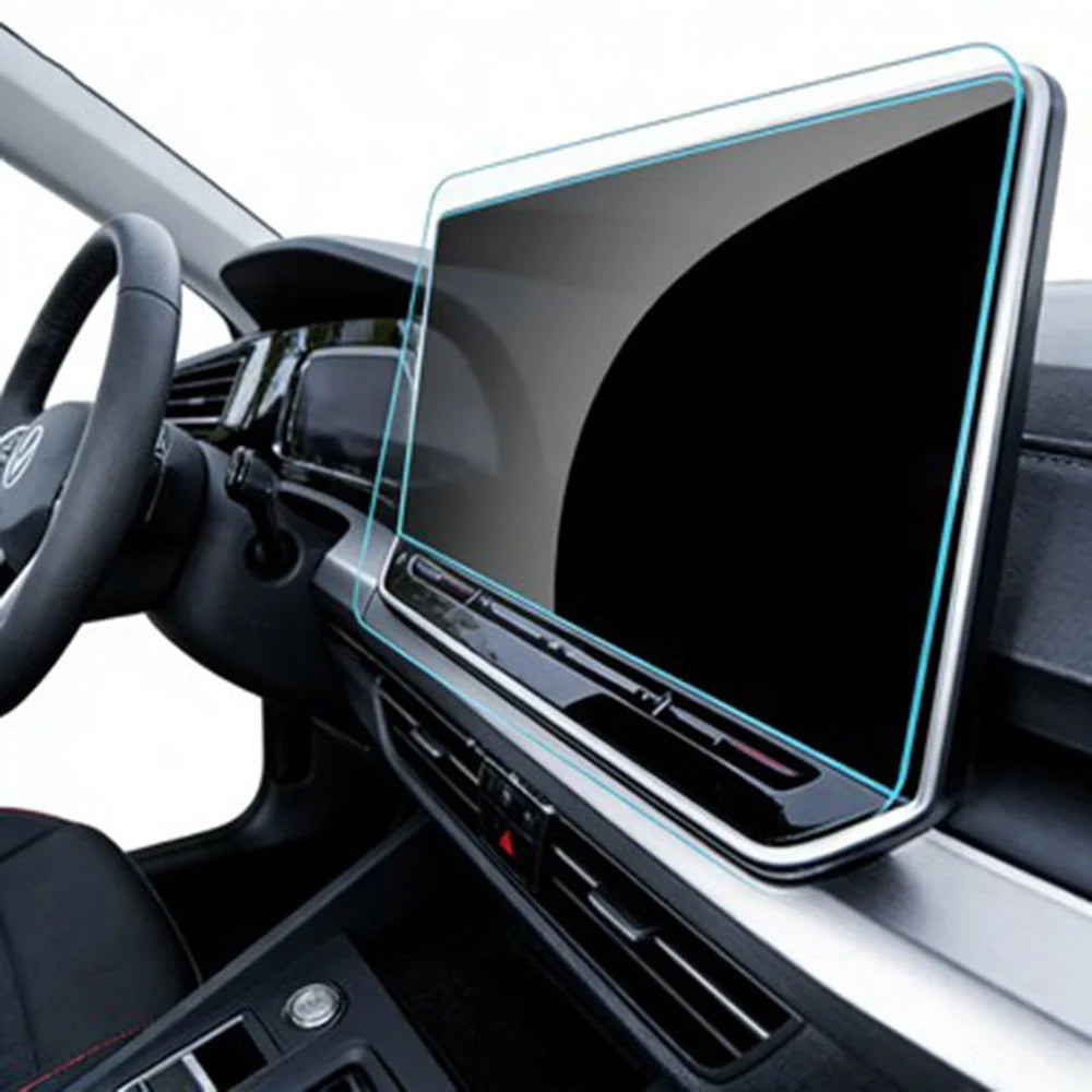 For Golf 2021-2024 8.25 Inch Navigation Screen Film Anti Scratch HD Clear Tempered Glass Screen Protector - 5