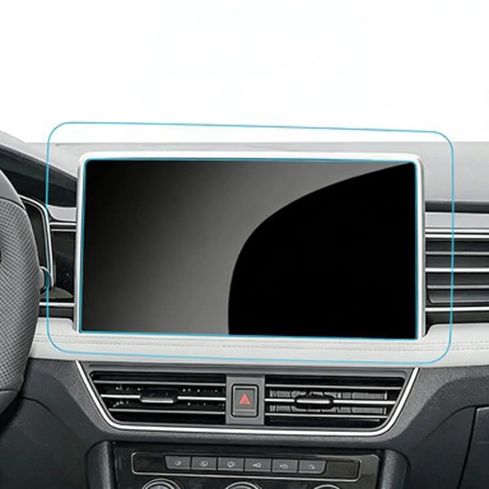 For Tiguan L 2022-2025 12 Inch Navigation Screen Film Anti Scratch HD Clear Tempered Glass Screen Protector - 1
