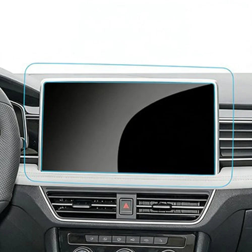 For Tiguan L 2022-2025 12 Inch Navigation Screen Film Anti Scratch HD Clear Tempered Glass Screen Protector - 1