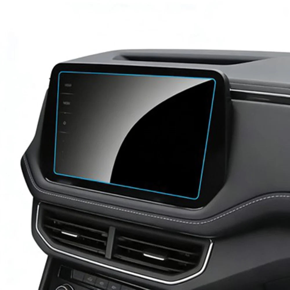For Tiguan L 2022-2025 9.2 Inch Navigation Screen Film Anti Scratch HD Clear Tempered Glass Screen Protector - 3