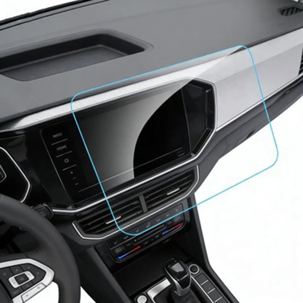 For Tiguan L 2022-2025 9.2 Inch Navigation Screen Film Anti Scratch HD Clear Tempered Glass Screen Protector - 4