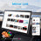 Q1A 4 in 1 CarPlay Android Auto AirPlay Mirror Link Adapter Bluetooth-compatible / WiFi Wireless AI Box USB Dongle - Orange+Colorful Symbol - 3