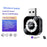 Q1AS 4 in 1 Wireless CarPlay Android Auto AirPlay MirrorLink Adapter Bluetooth-compatible / WiFi USB Dongle - Black+White Symbol - 2
