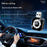 Q1AS 4 in 1 Wireless CarPlay Android Auto AirPlay MirrorLink Adapter Bluetooth-compatible / WiFi USB Dongle - Black+White Symbol - 7