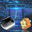 Q1BVS Wired to Wireless CarPlay Adapter 4 in 1 CarPlay Android Auto AirPlay Mirror Link Smart Box - Orange / Gold Diamond - 7
