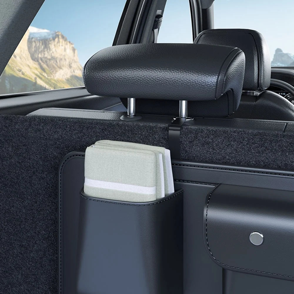 Car Trunk Organizer Multi-Pocket Compartment Foldable Storage Bag for Auto SUV Travel - 5