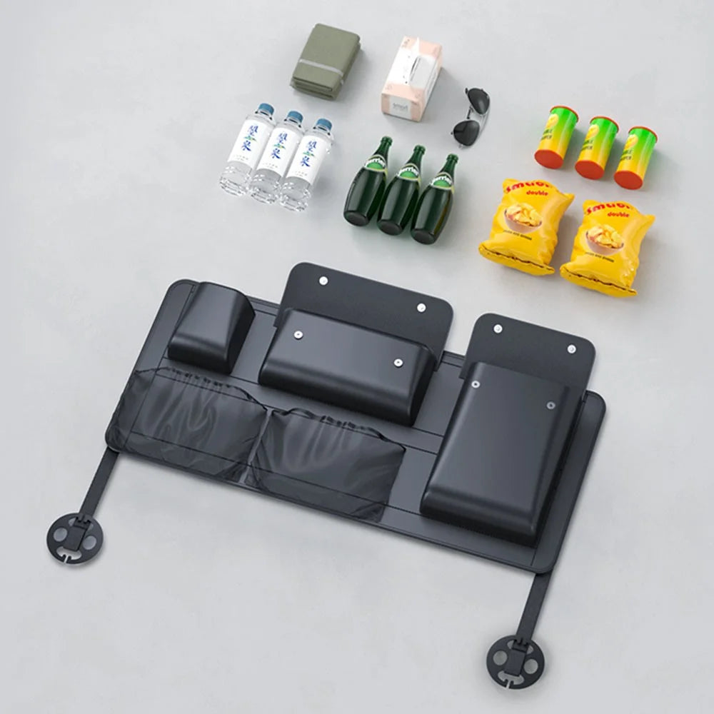 Car Trunk Organizer Multi-Pocket Compartment Foldable Storage Bag for Auto SUV Travel - 6
