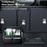 Car Trunk Organizer Storage Box PU Leather Foldable Storage Container Multi-Compartment - 4
