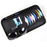 Car Sun Visor Multifunctional Card Organizer PU Leather CD Storage Case Sunglasses Clip Pen Holder - Black - 1