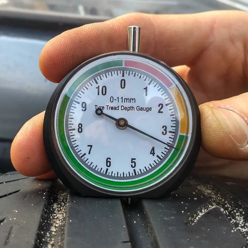 Tyre Tread Depth Gauge Car Tire Tread Meter Measurer High Accuracy Tyre Measure Tool - 3