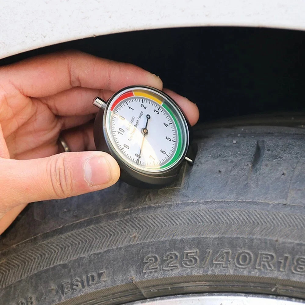 Tyre Tread Depth Gauge Car Tire Tread Meter Measurer High Accuracy Tyre Measure Tool - 4