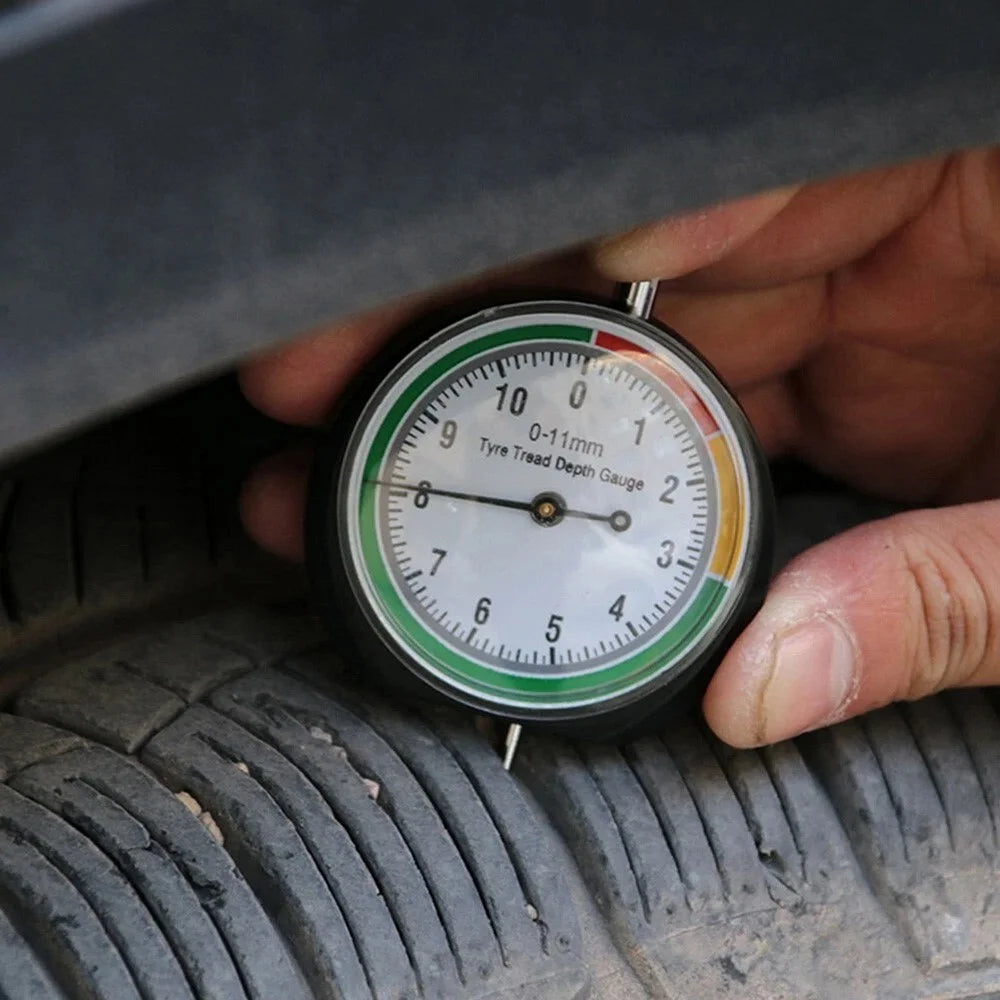 Tyre Tread Depth Gauge Car Tire Tread Meter Measurer High Accuracy Tyre Measure Tool - 5