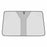 Size L Foldable Car Windshield Sunshade Silver Coating UV Protection Heat Insulation Sun Shade for Universal Vehicle - 1