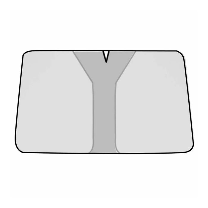 Size S Foldable Car Windshield Sunshade Silver Coating UV Protection Heat Insulation Sun Shade for Universal Vehicle - 1