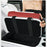 PU Leather Car Center Console Armrest Pad Heightened Cushion with Cup Holder and Charging Port - Red - 6
