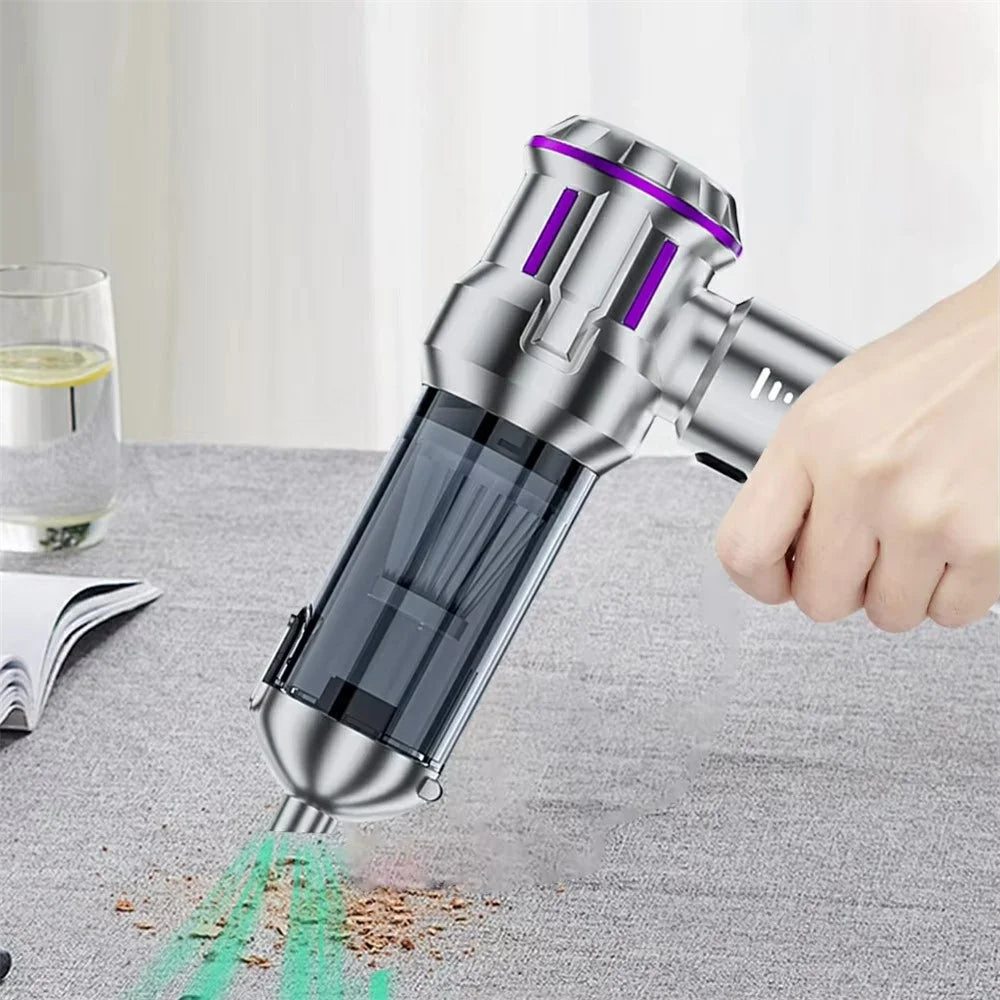 ST-6691Plus 16000Pa Cordless Handheld Car Vacuum Cleaner Brushless Motor Dust Blower for Home Office - Black - 5
