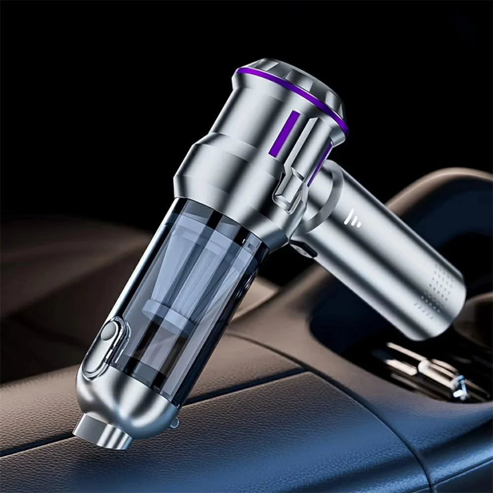 ST-6691Plus 16000Pa Cordless Handheld Car Vacuum Cleaner Brushless Motor Dust Blower for Home Office - Black - 6