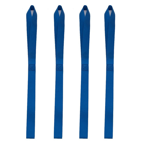 A3499 4PCS ATV Hook Belts Blue Nylon Motorcycle Fixing Straps, Length: 46cm - 1
