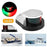 12-LED Marine Navigation Light Boat Signal Light IP67 Waterproof Red Green Bow Light for Yacht Sailing - 3