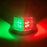12-LED Marine Navigation Light Boat Signal Light IP67 Waterproof Red Green Bow Light for Yacht Sailing - 4