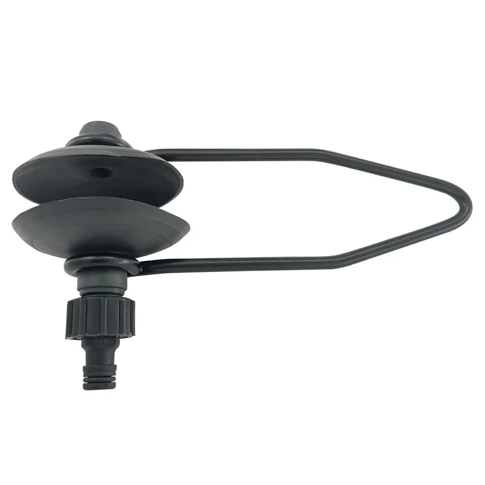 Outboard Motor Flusher Muffs Marine Maintenance Motor Cleaning Tool Kit for Boat Engine - Round - 2