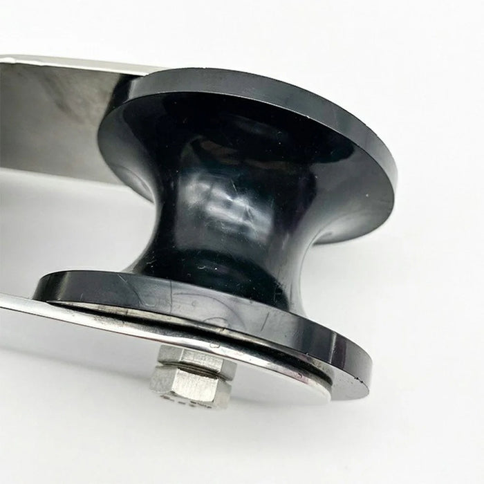 Stainless Steel Boat Anchor Roller Fixed Bracket Marine Hardware Accessories for Yacht - Silver - 6
