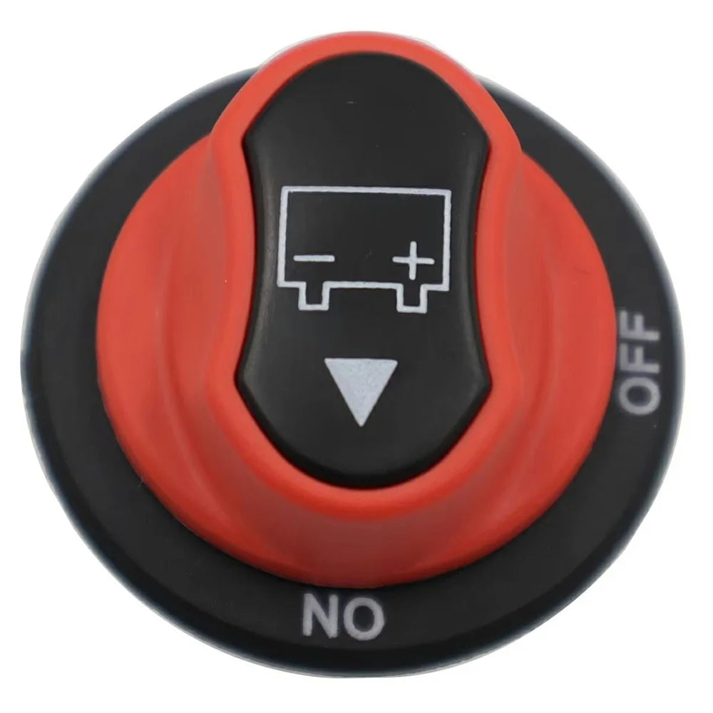 300A Battery Disconnect Switch Marine Yacht Car Black Rotary Power Cut Off Switch for Boat RV Truck Motorcycle - 2