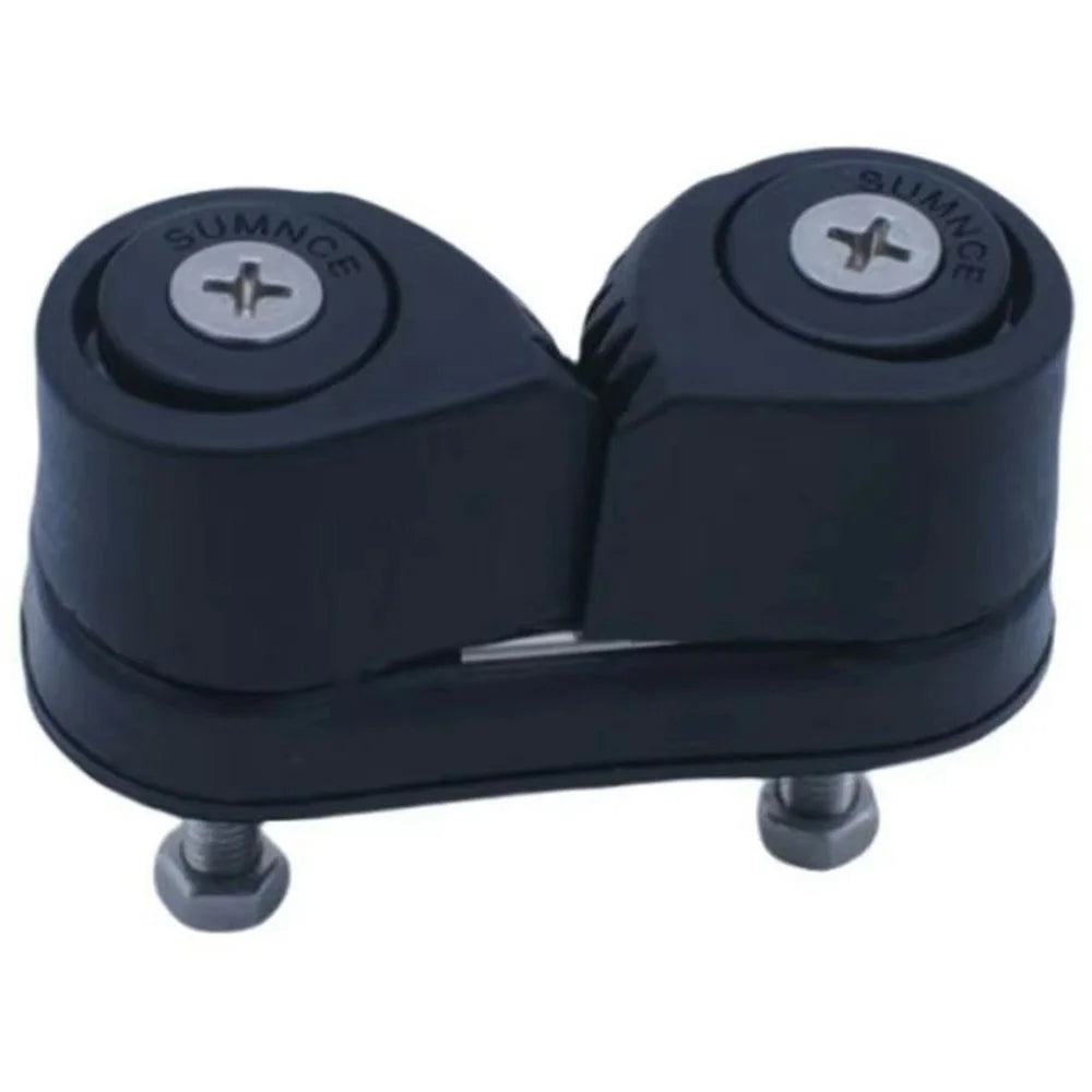 Anodized Aluminum + Nylon Rope Clamp Ball Bearing Cam Cleat for Sailing Boat Kayak Marine - L - 2
