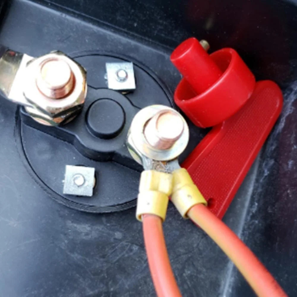 A2985 200A Car Boat RV ATV Battery Kill Switch Isolator Disconnect Power Cut Off Switch with 2 Keys - 3