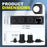 Dual USB Cigarette Lighter Socket Panel Digital Voltmeter with Switch for 12V-24V Marine Boat RV Truck - 6
