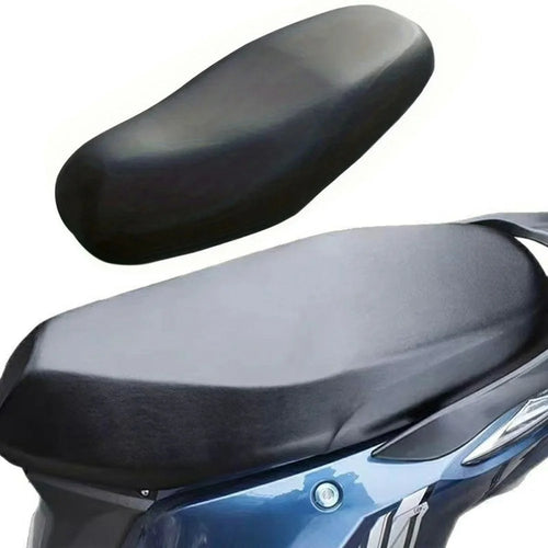 50x27cm Universal Motorcycle Scooter Seat Cover PU Leather Waterproof All Season Seat Protective Cover for Electric Bike - 1