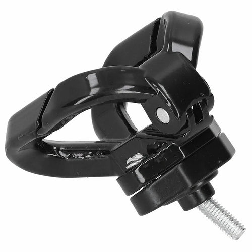 Single Hook Anti-Drop Electric Scooter Hook Plastic Motorcycle Hanger for Bottle Bag Umbrella - Black - 1