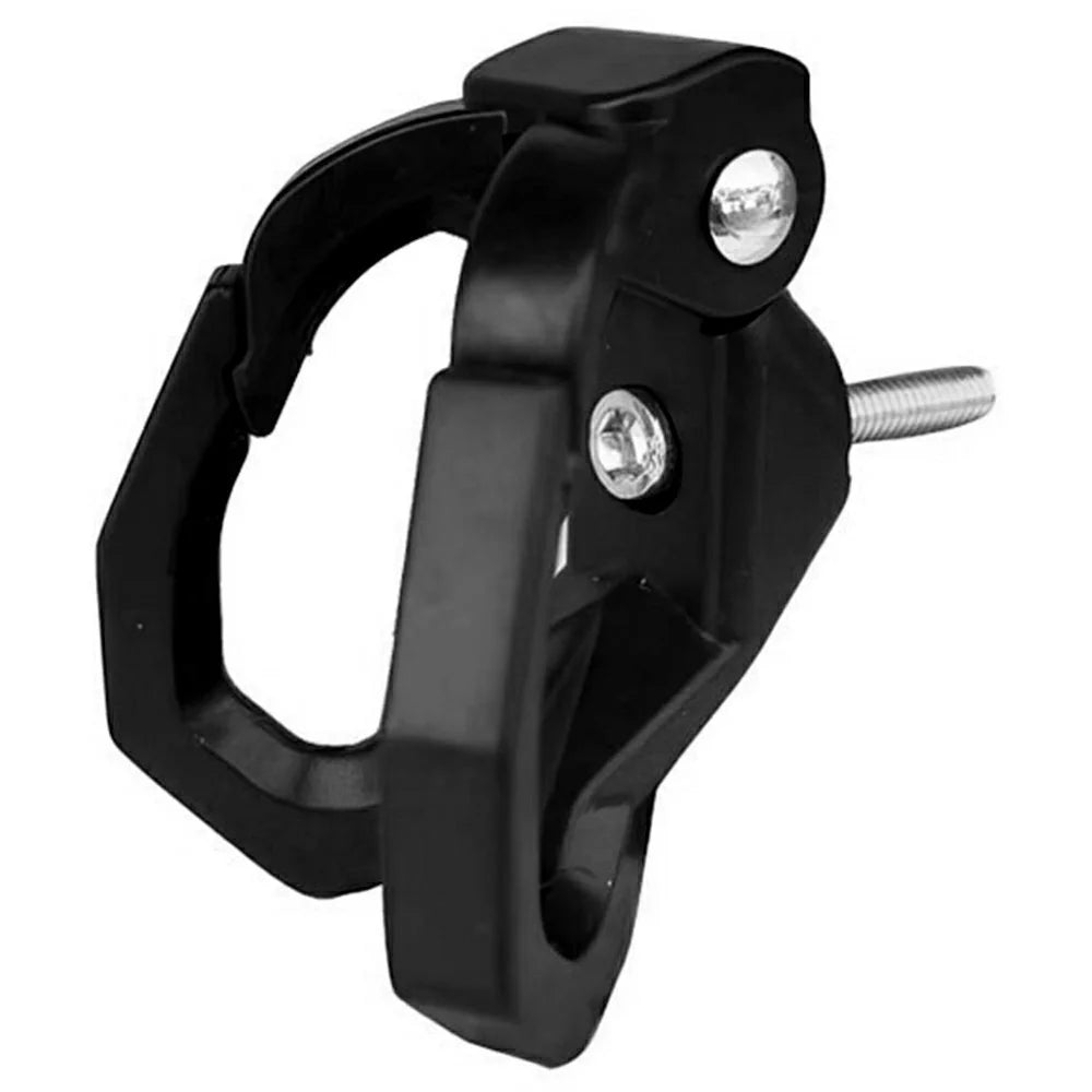 Single Hook Anti-Drop Electric Scooter Hook Plastic Motorcycle Hanger for Bottle Bag Umbrella - Black - 2