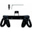 Double Hook Anti-Drop Electric Scooter Hook Plastic Motorcycle Hanger for Bottle Bag Umbrella - Black - 1
