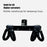 Double Hook Anti-Drop Electric Scooter Hook Plastic Motorcycle Hanger for Bottle Bag Umbrella - Black - 4