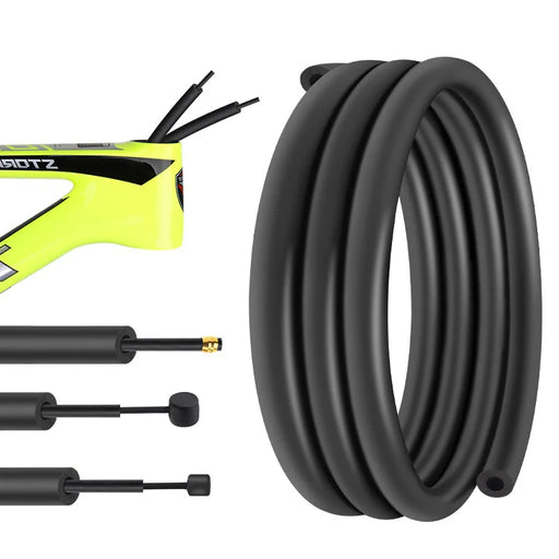 MUQZI 1.6m Bike Frame Internal Housing Damper Foam Sleeve Sound Absorbing Trimmable  Tube for Internal Routing Bicycle Frame - 1.6m - 2