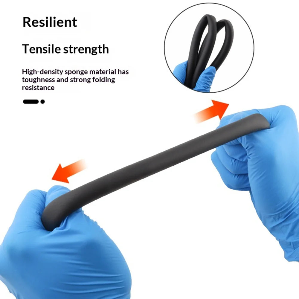 MUQZI 1.6m Bike Frame Internal Housing Damper Foam Sleeve Sound Absorbing Trimmable  Tube for Internal Routing Bicycle Frame - 1.6m - 3