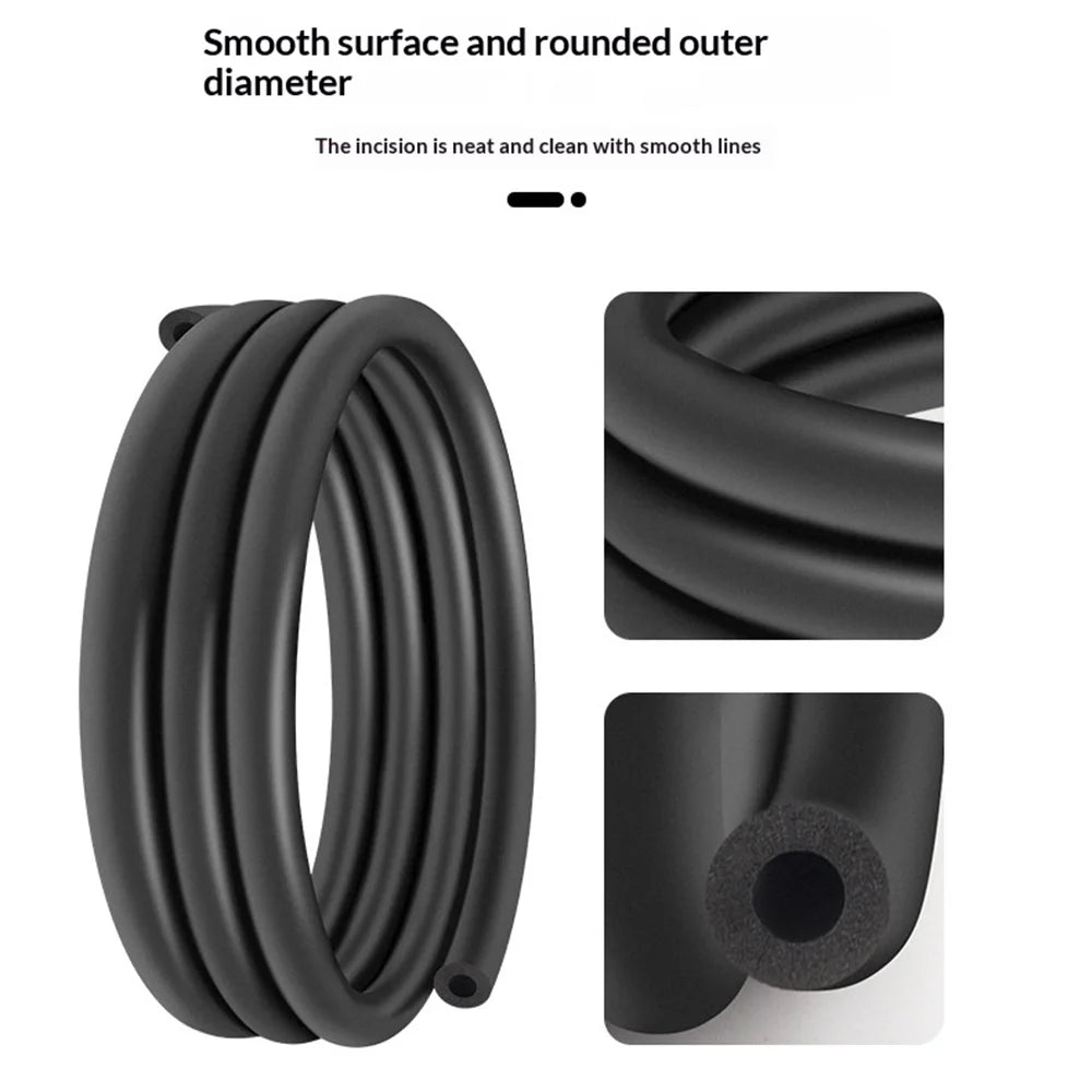 MUQZI 1.6m Bike Frame Internal Housing Damper Foam Sleeve Sound Absorbing Trimmable  Tube for Internal Routing Bicycle Frame - 1.6m - 5